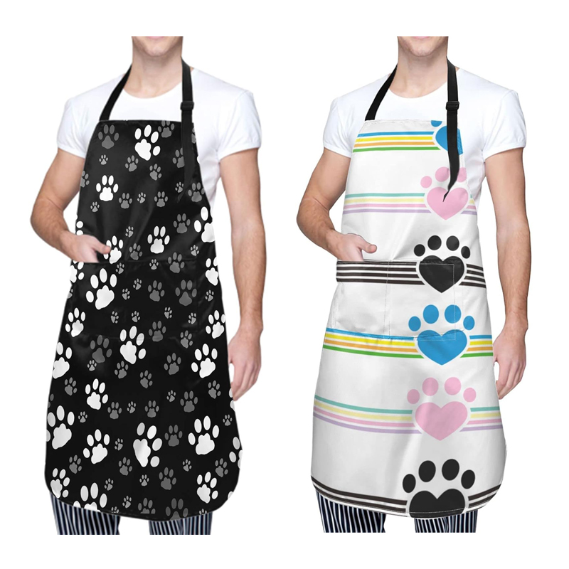 Gardening Tools Women - Funny Dog Paw Animal Apron with