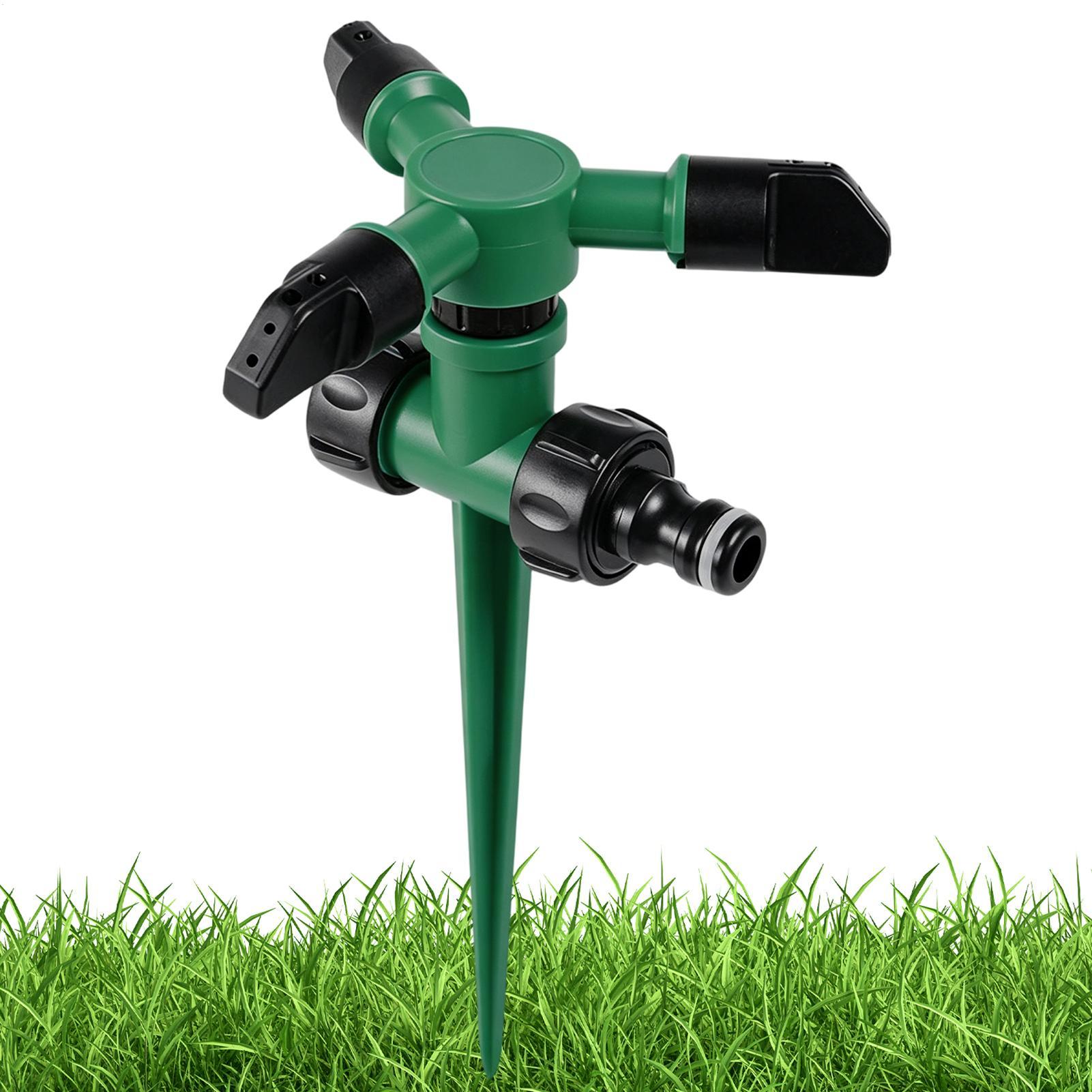 Gardening Tools Equipment - Automatic Rotating Water Sprinkler for Garden