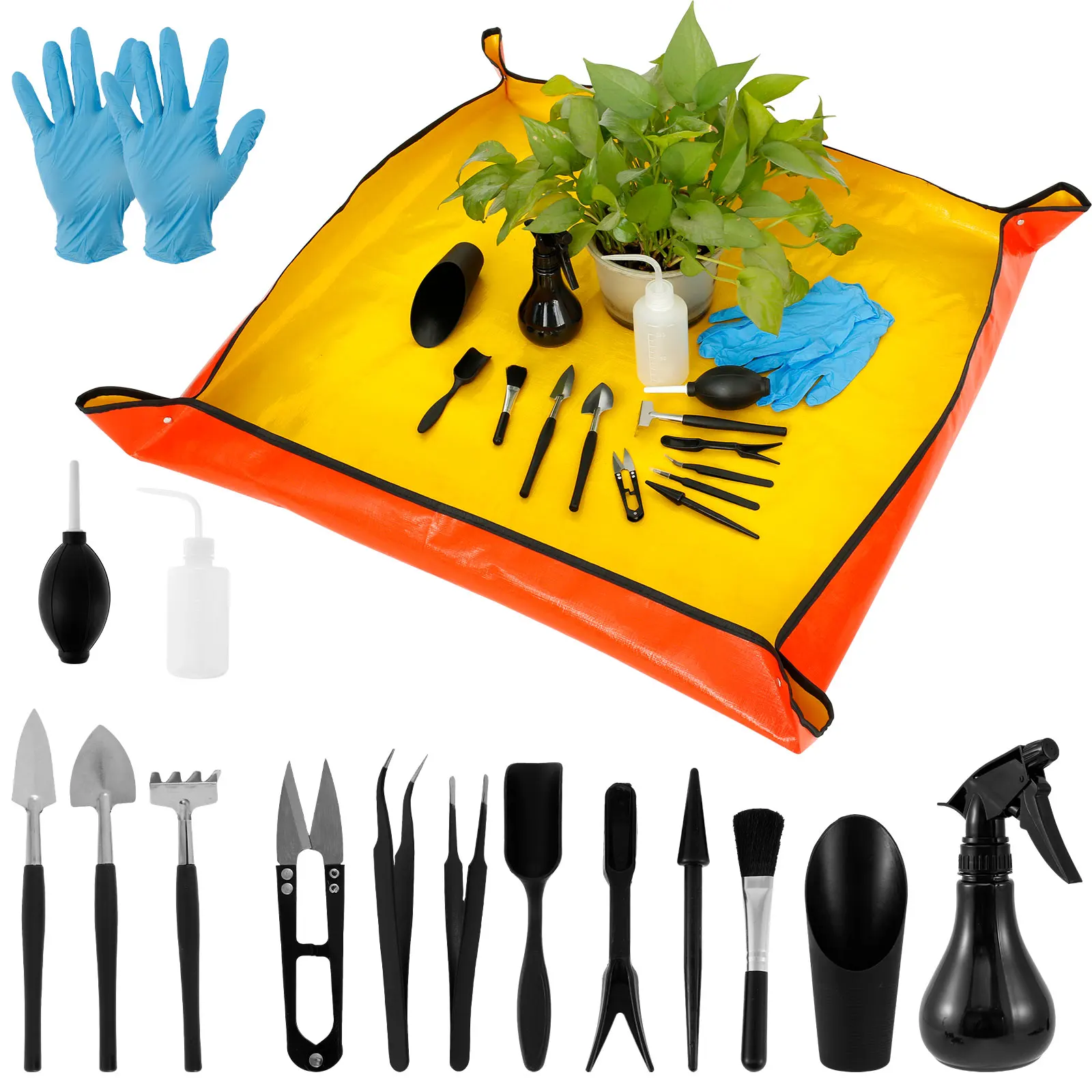 Gardening Tools Equipment - 13/16Pcs Garden Succulent Plants Tools Mini