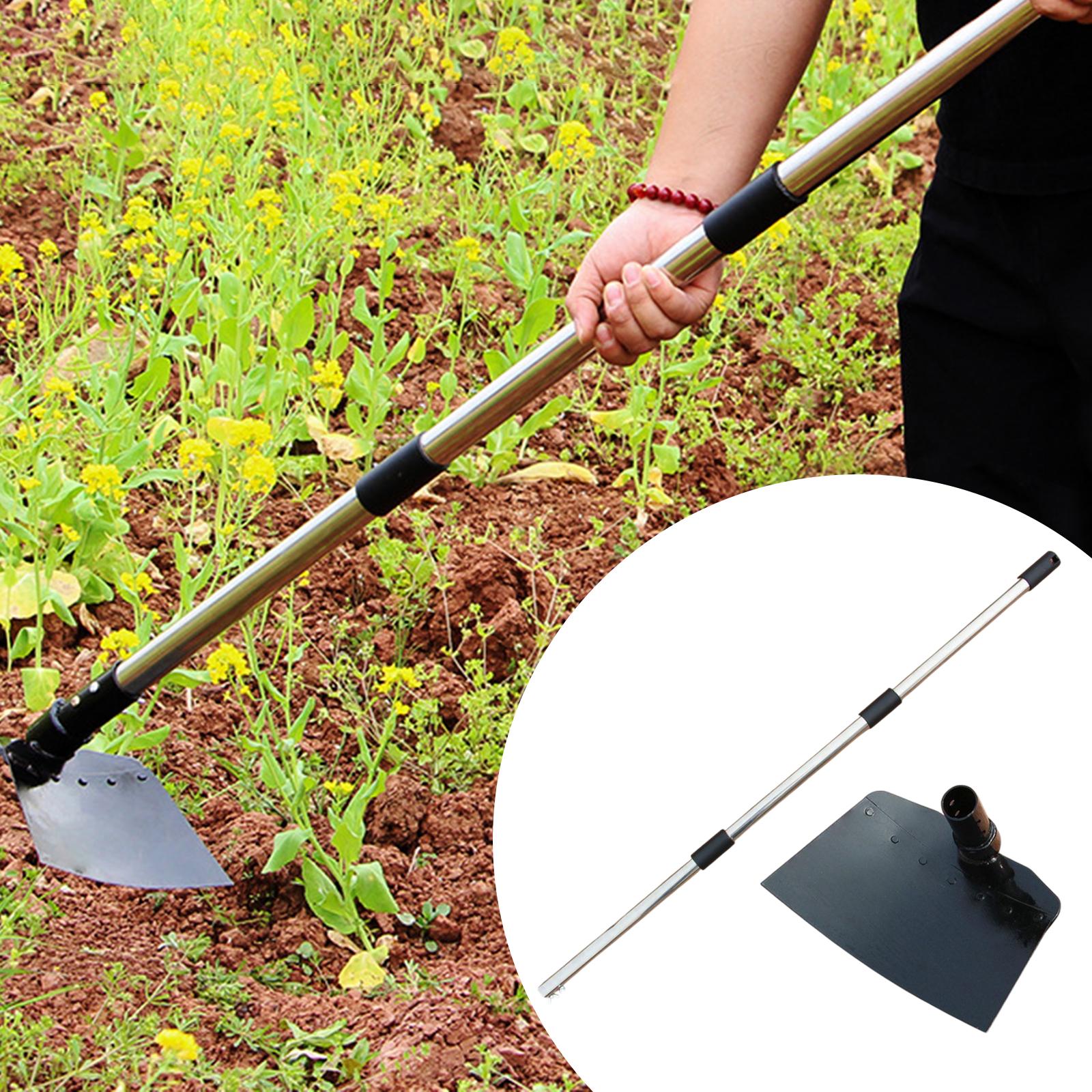 Gardening Tools Long Handle - Weeding Sickle Hoe Adjustable Long Handle