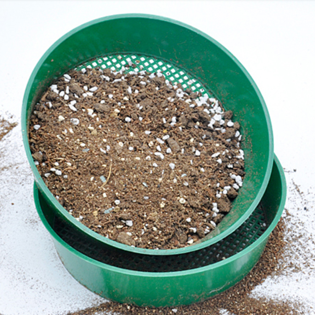 Gardening Tools Equipment - Plastic Soil Sieve Filter Mesh for
