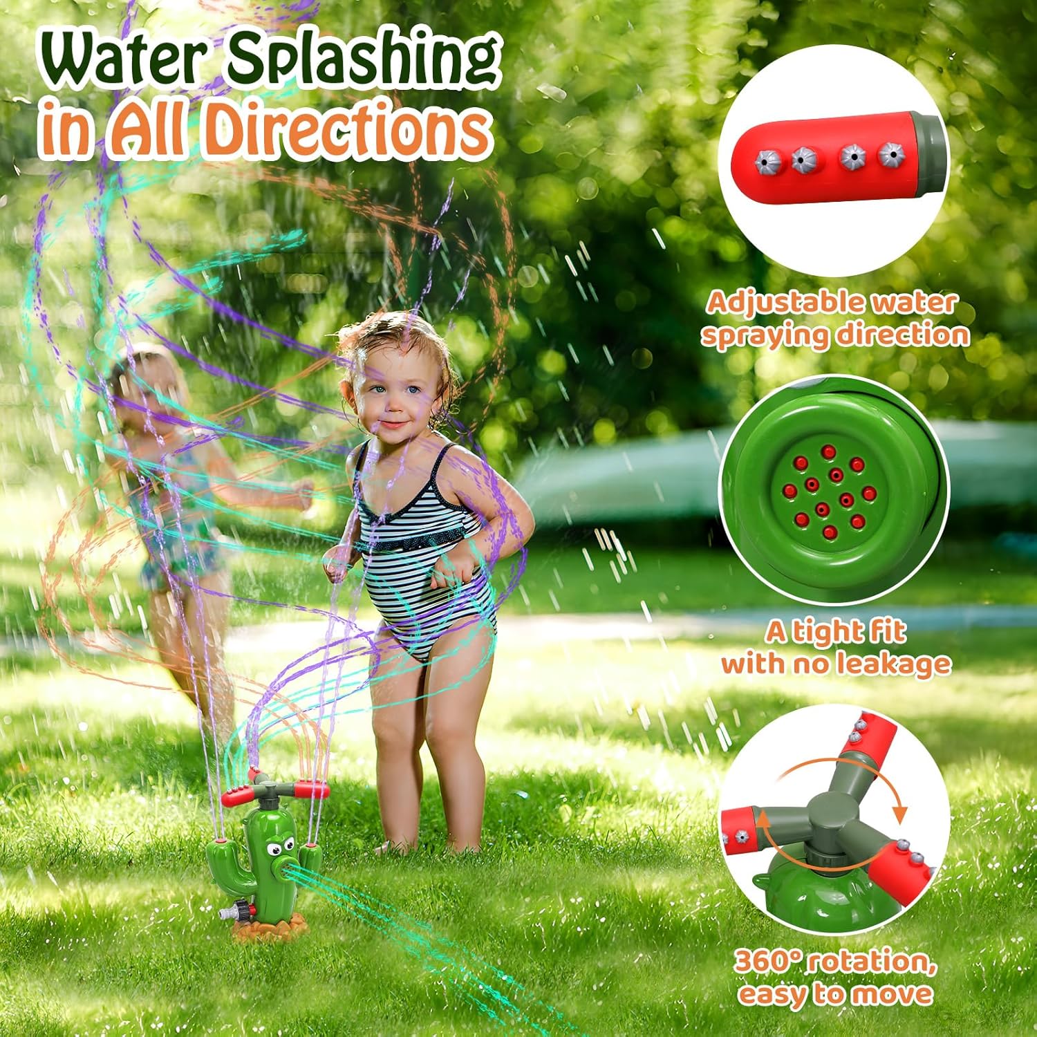 Water Spray Toy Cactus Sprinkl - Gardening Tools For Kids reseña y precio