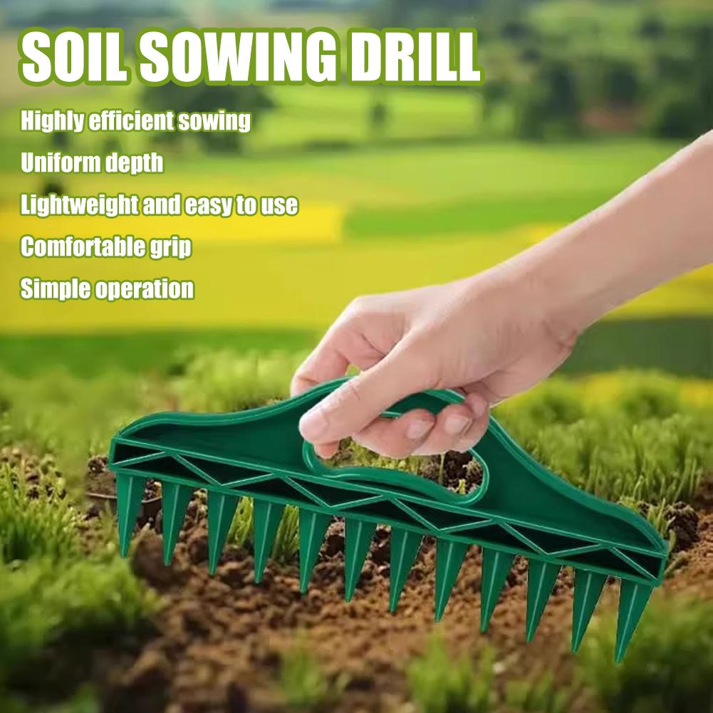 Manual Soil Seeds Spreader Pun - Gardening Tools Equipment reseña y precio