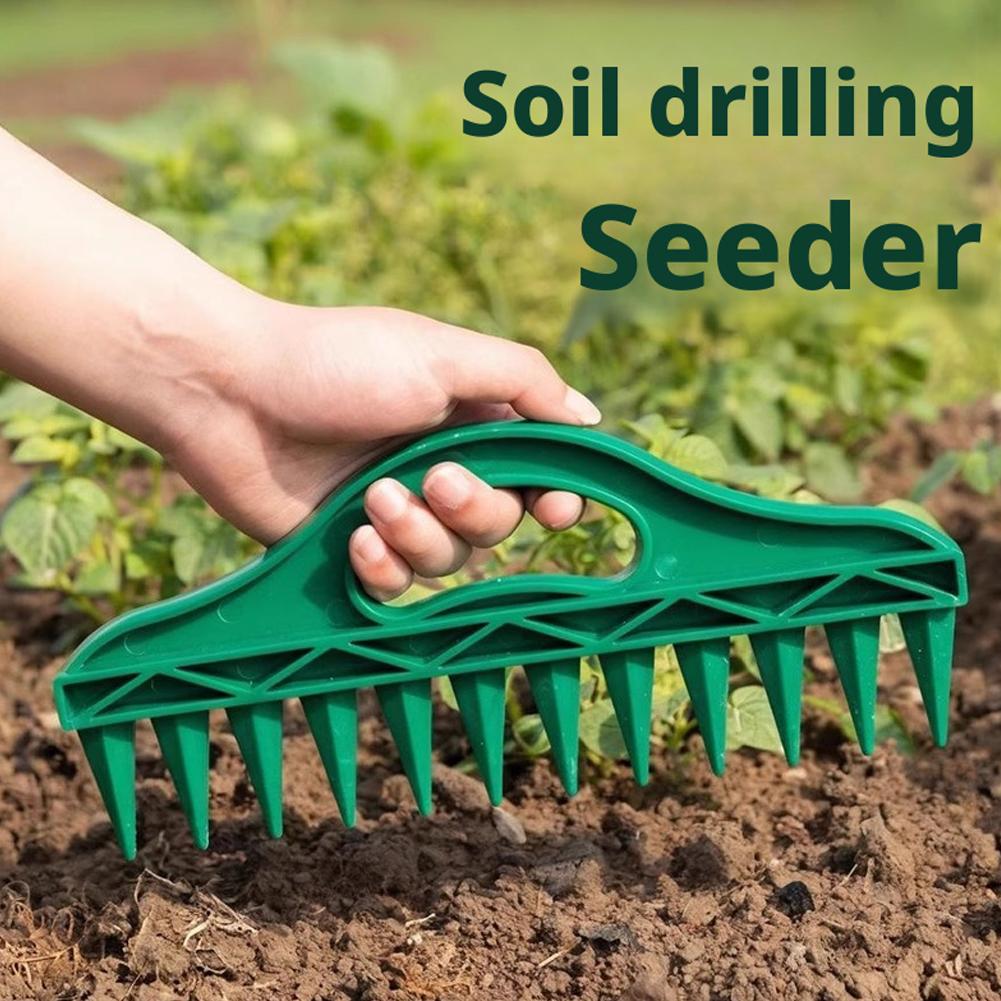 Manual Soil Seeds Spreader Pun - Gardening Tools Equipment reseña y precio