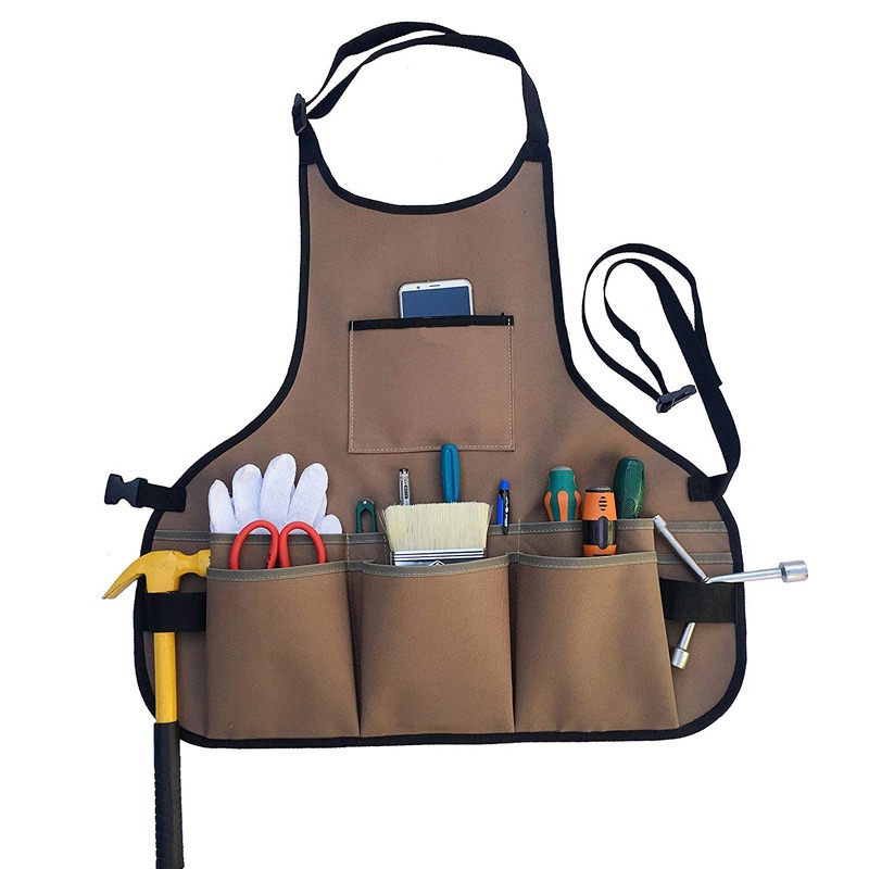 Garden Work Apron with Pockets - Gardening Tools Women reseña y precio