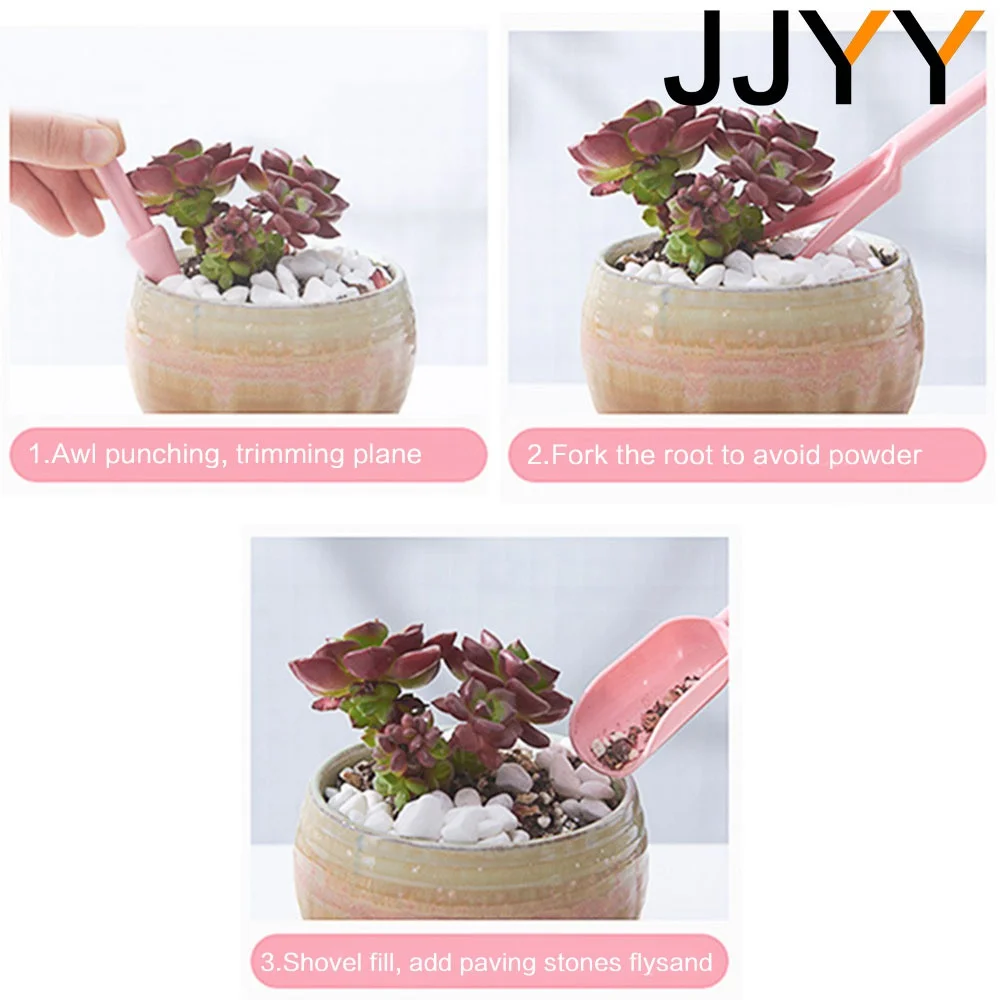 4Pcs Mini Succulent Planter Ac - Gardening Tools Kit reseña y precio