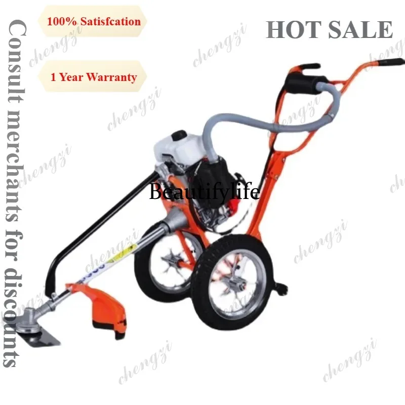 L178 Lawn mower hand push lawn - Gardening Tools Equipment reseña y precio