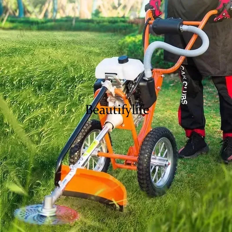 L178 Lawn mower hand push lawn - Gardening Tools Equipment reseña y precio