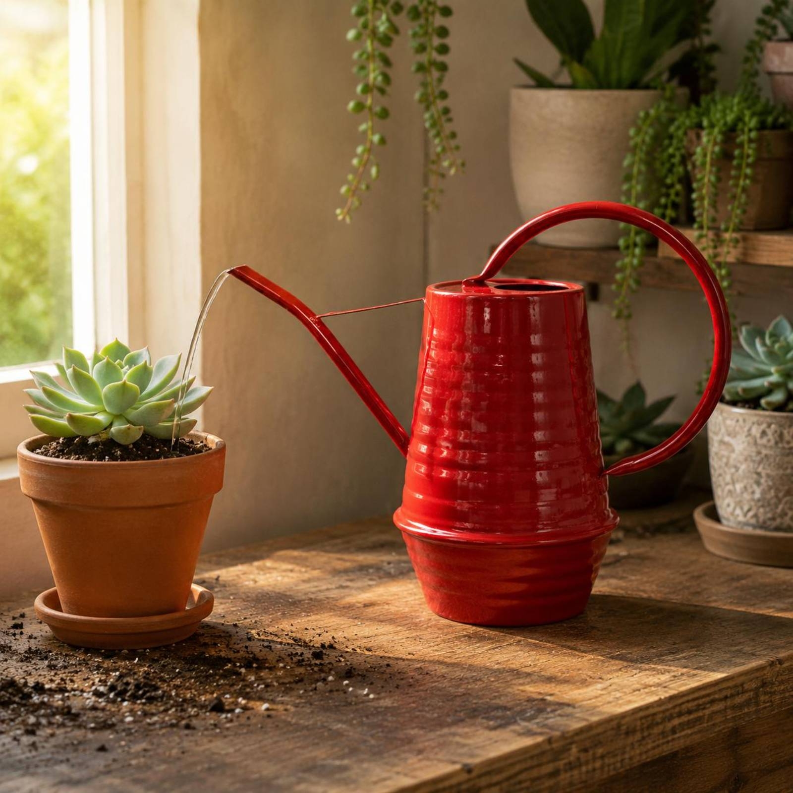 Long Spout Watering Can Rust-R - Gardening Tools Long Handle reseña y precio