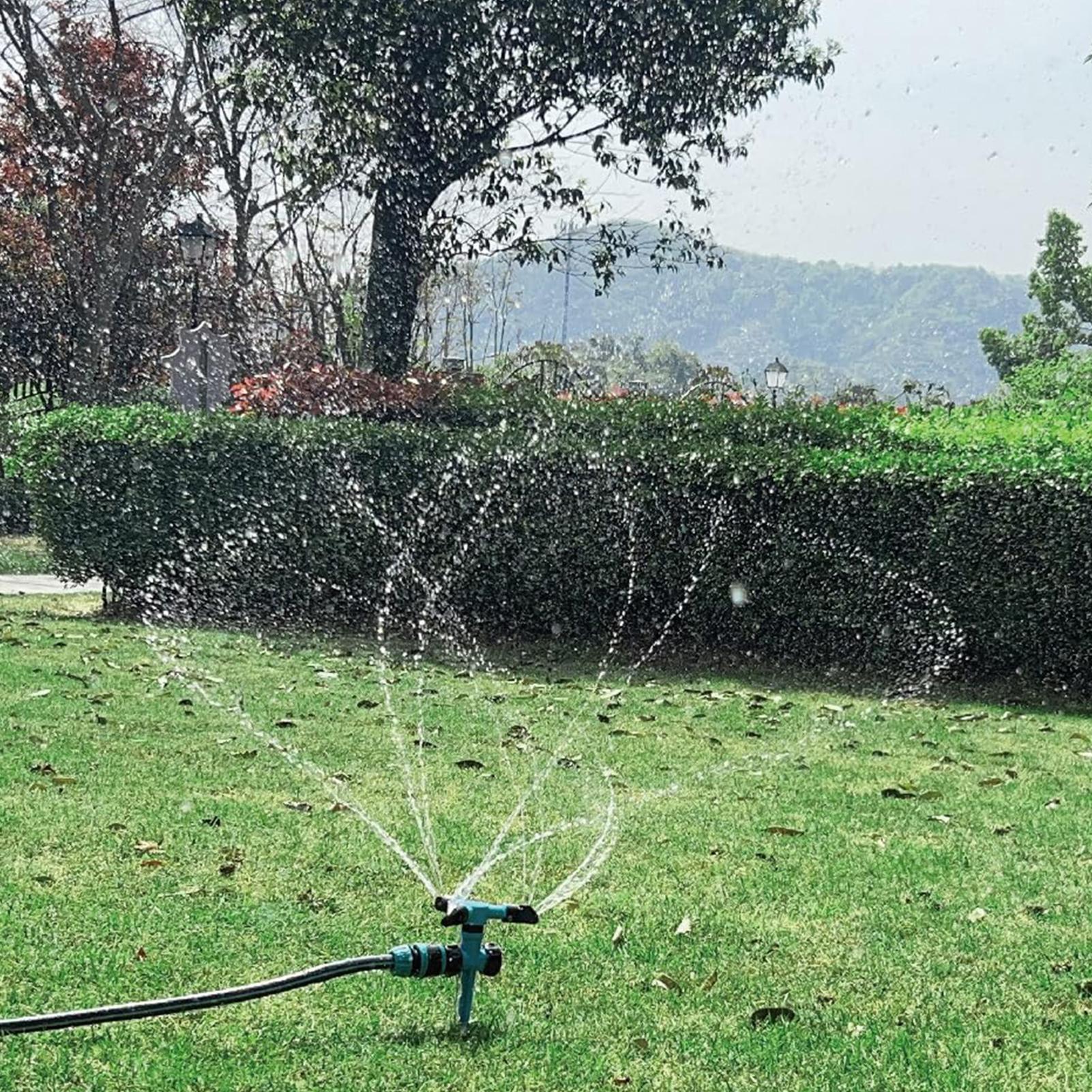Automatic Rotating Water Sprin - Gardening Tools Equipment reseña y precio
