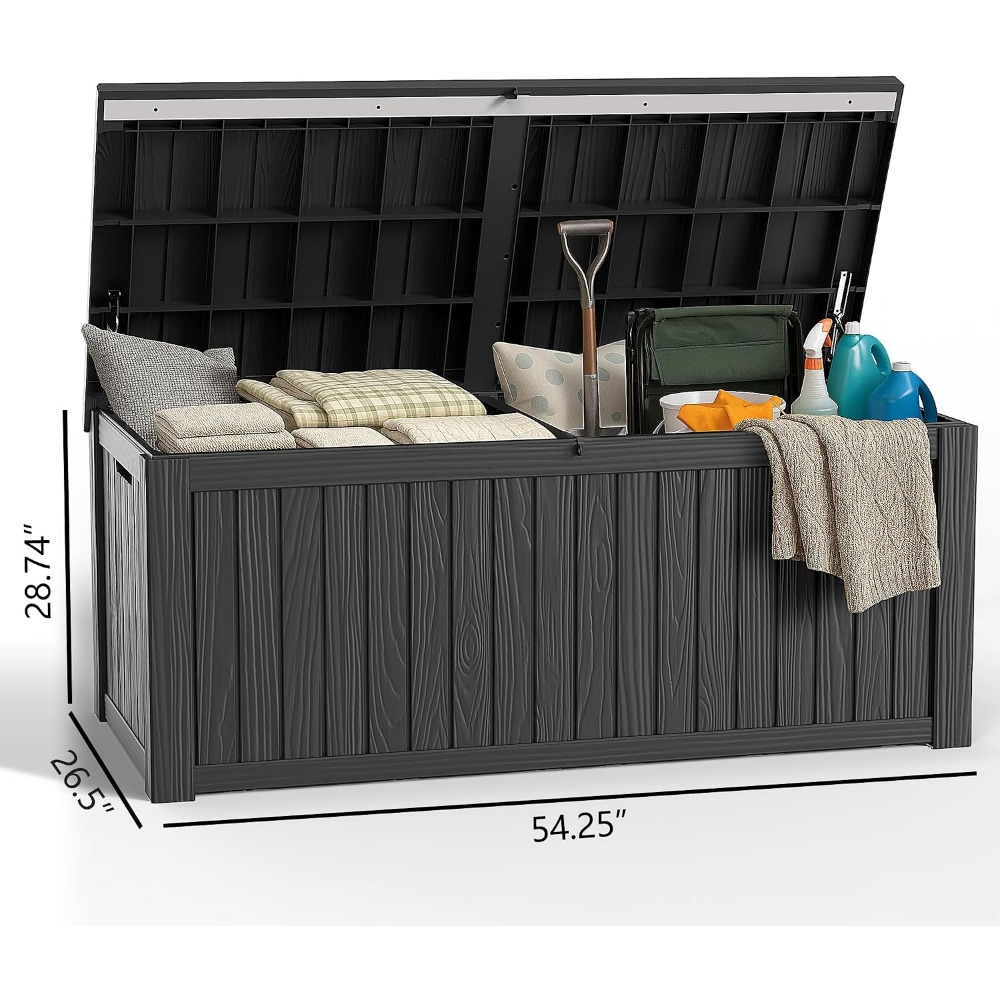 Large Outdoor Storage Box for  - Gardening Tools Equipment reseña y precio