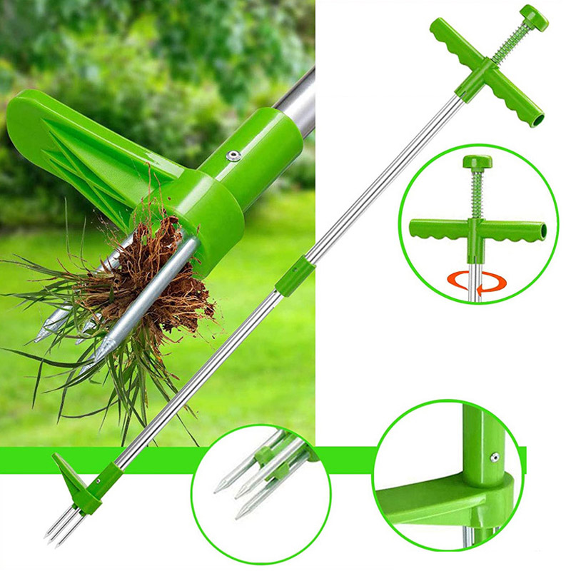 Portable Long Handle Weed Remo - Gardening Tools Long Handle reseña y precio