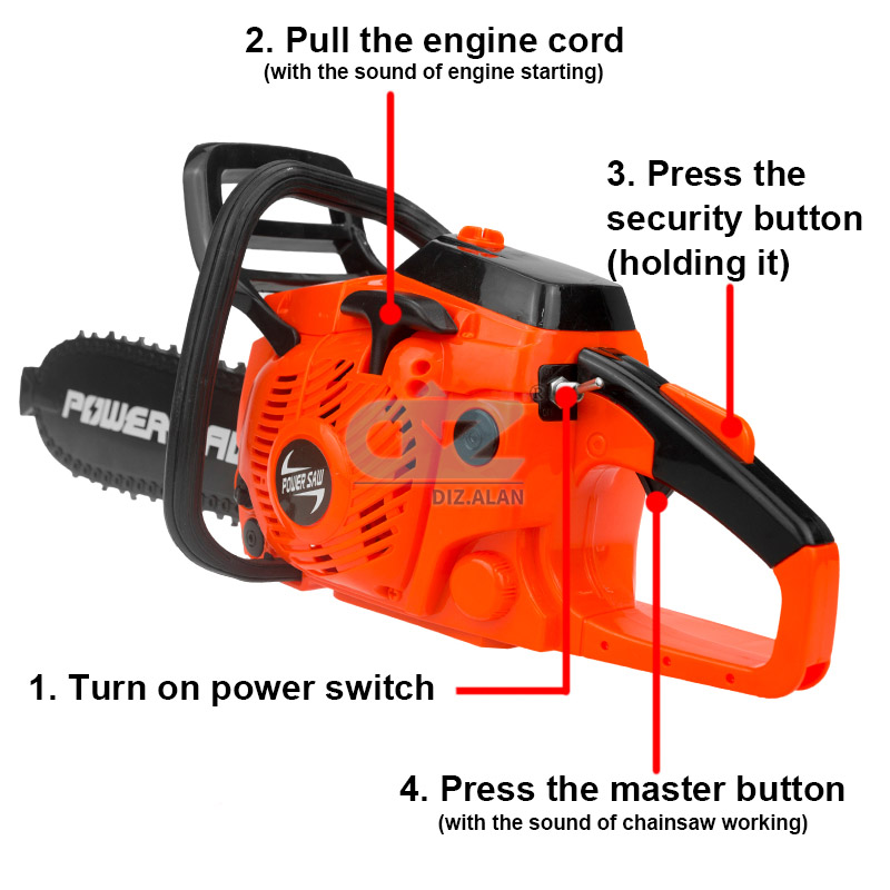 Kids Tools Power Chainsaws Ele - Gardening Tools For Kids reseña y precio