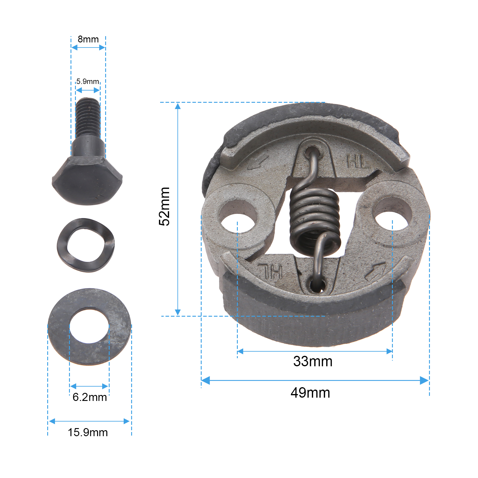 1kit 2 Stroke 34F Brush Cutter - Gardening Tools Quality reseña y precio