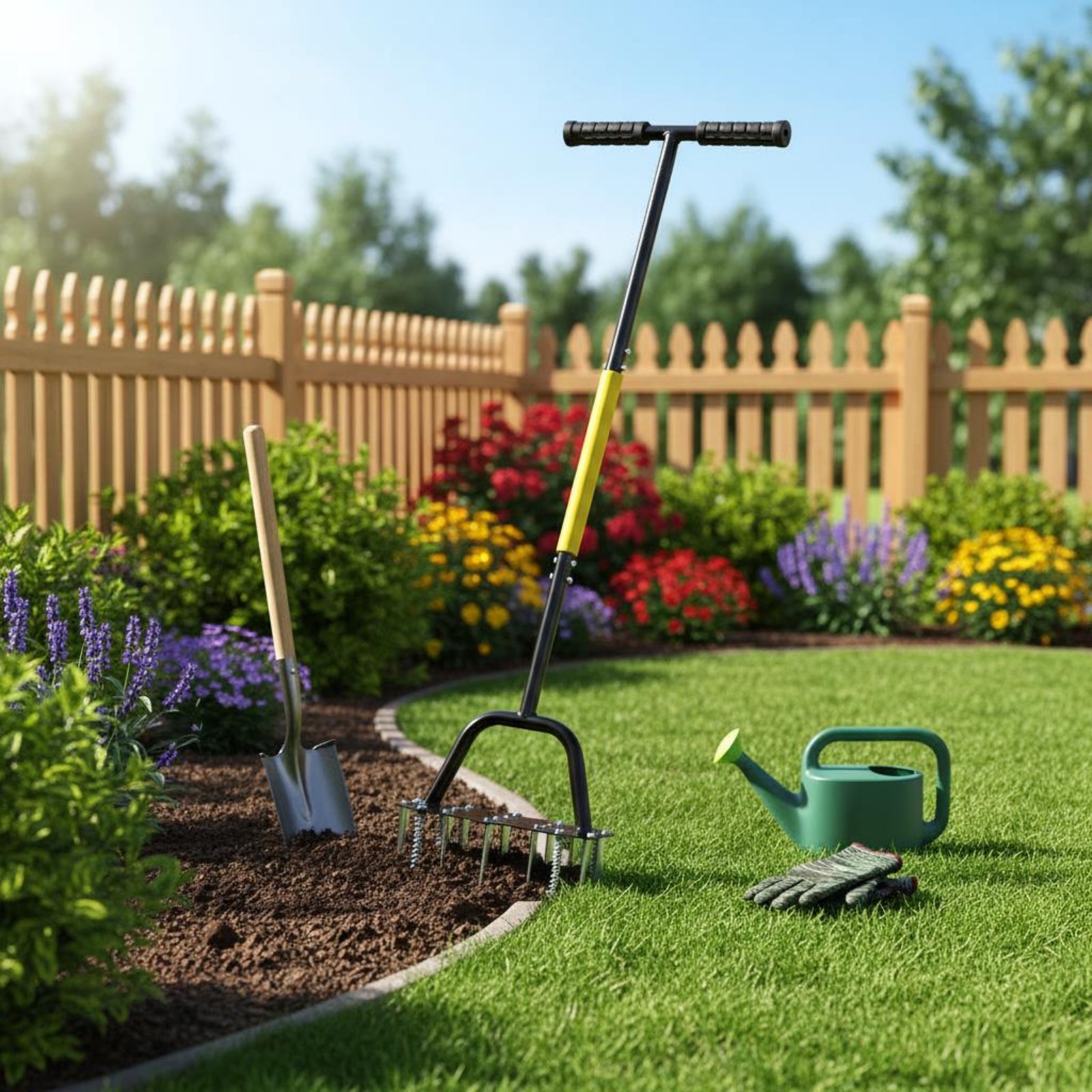 Half Moon Edger Detachable Des - Gardening Tools Long Handle reseña y precio