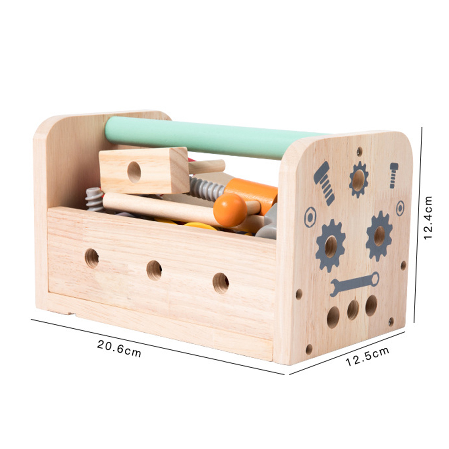 Kids Tool Bench Wooden Set Toy - Gardening Tools For Kids reseña y precio