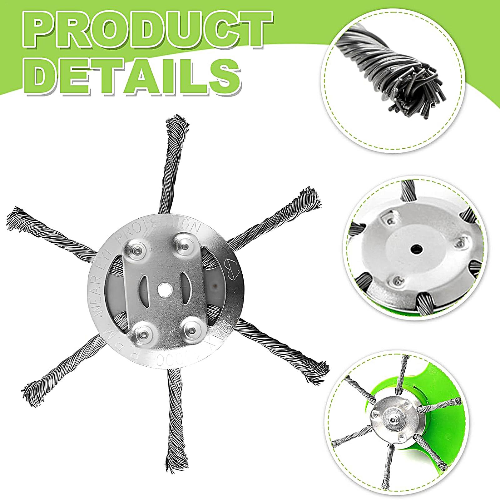 Steel Grass Trimmer Head Cutte - Gardening Tools Women reseña y precio