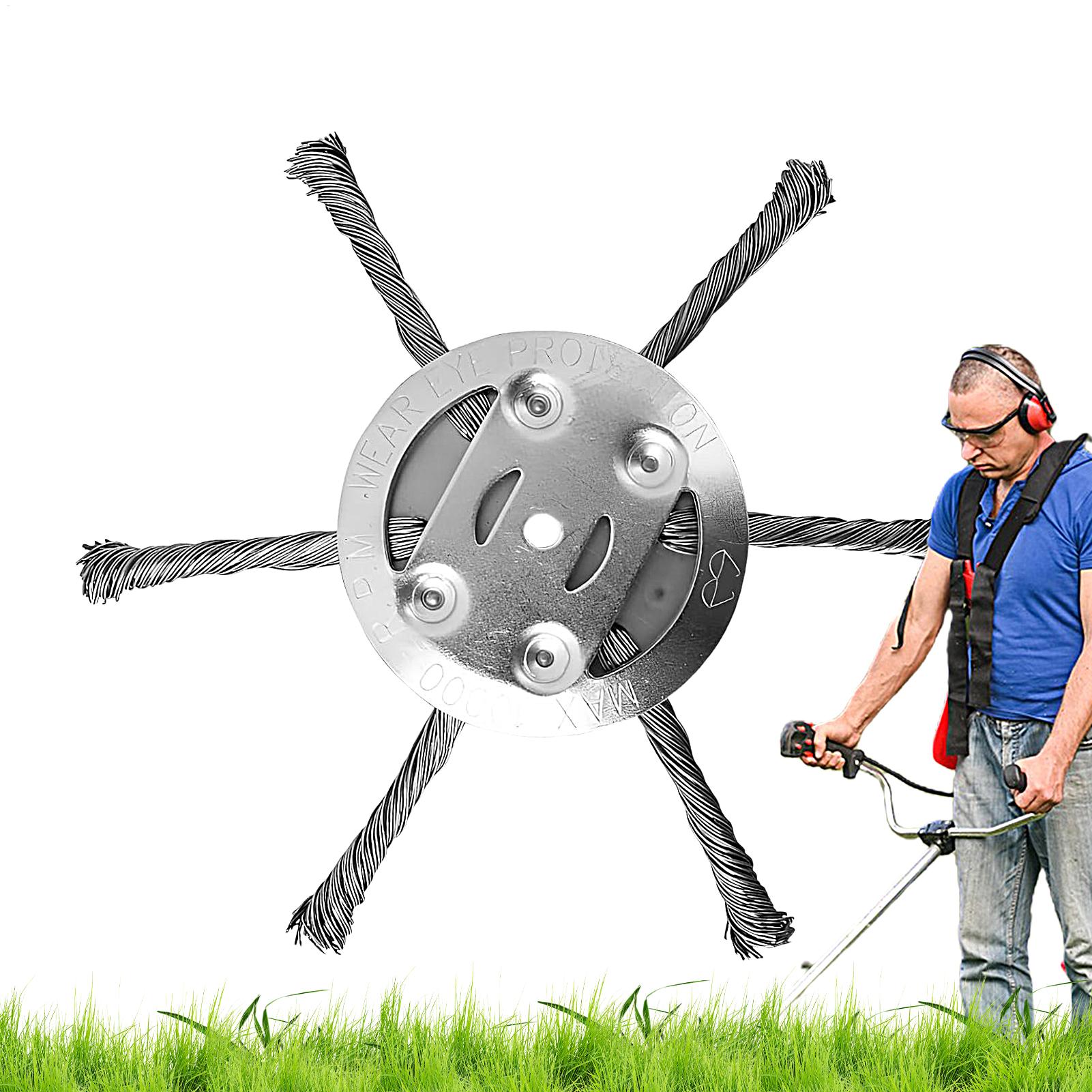 Steel Grass Trimmer Head Cutte - Gardening Tools Women reseña y precio