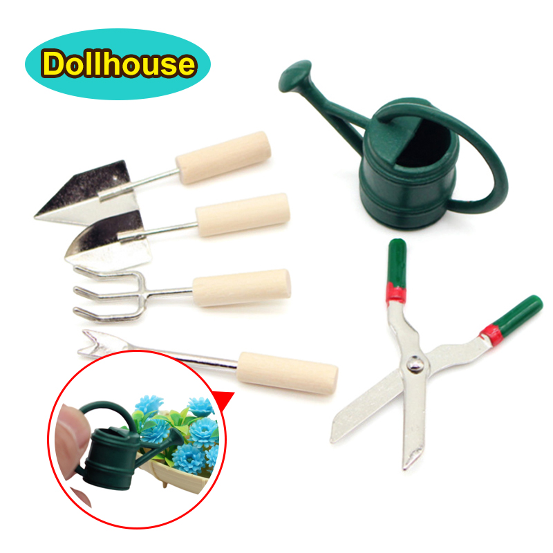 1/12 Dollhouse Simulation Wate - Gardening Tools Equipment reseña y precio