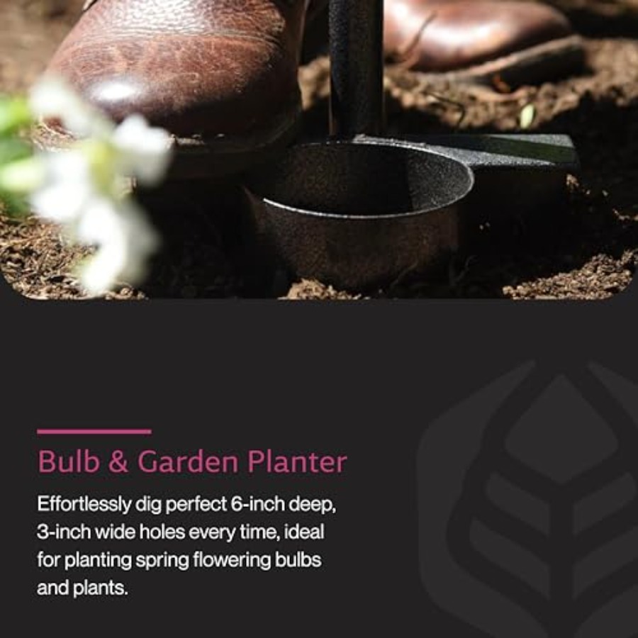 Bulb and Garden Planter - Long - Gardening Tools Long Handle reseña y precio