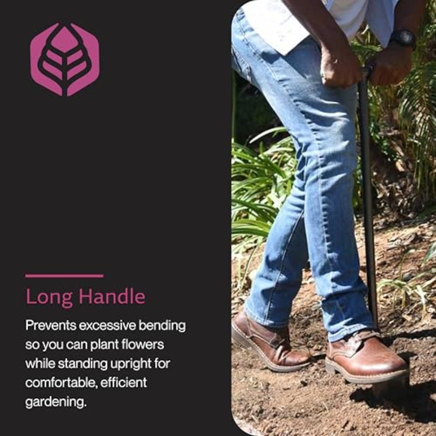 Bulb and Garden Planter - Long - Gardening Tools Long Handle reseña y precio