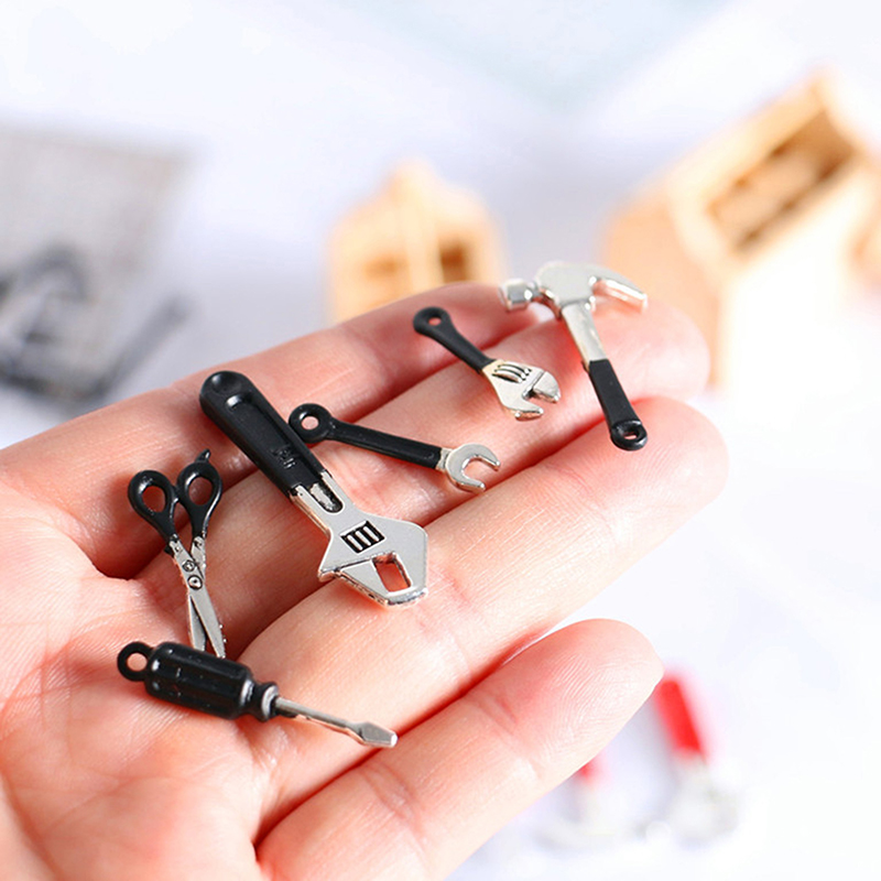3/4/5/6Pcs Dollhouse Miniature - Gardening Tools Repair reseña y precio