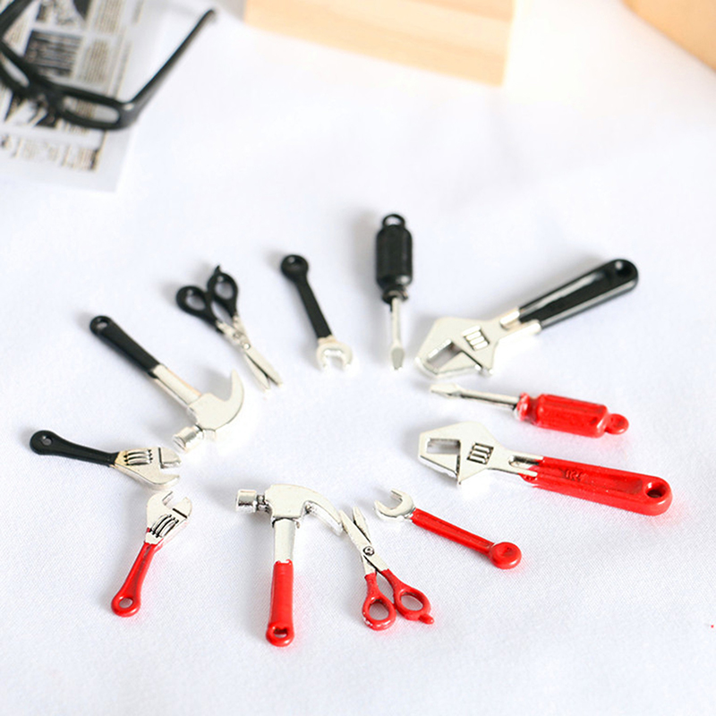 3/4/5/6Pcs Dollhouse Miniature - Gardening Tools Repair reseña y precio
