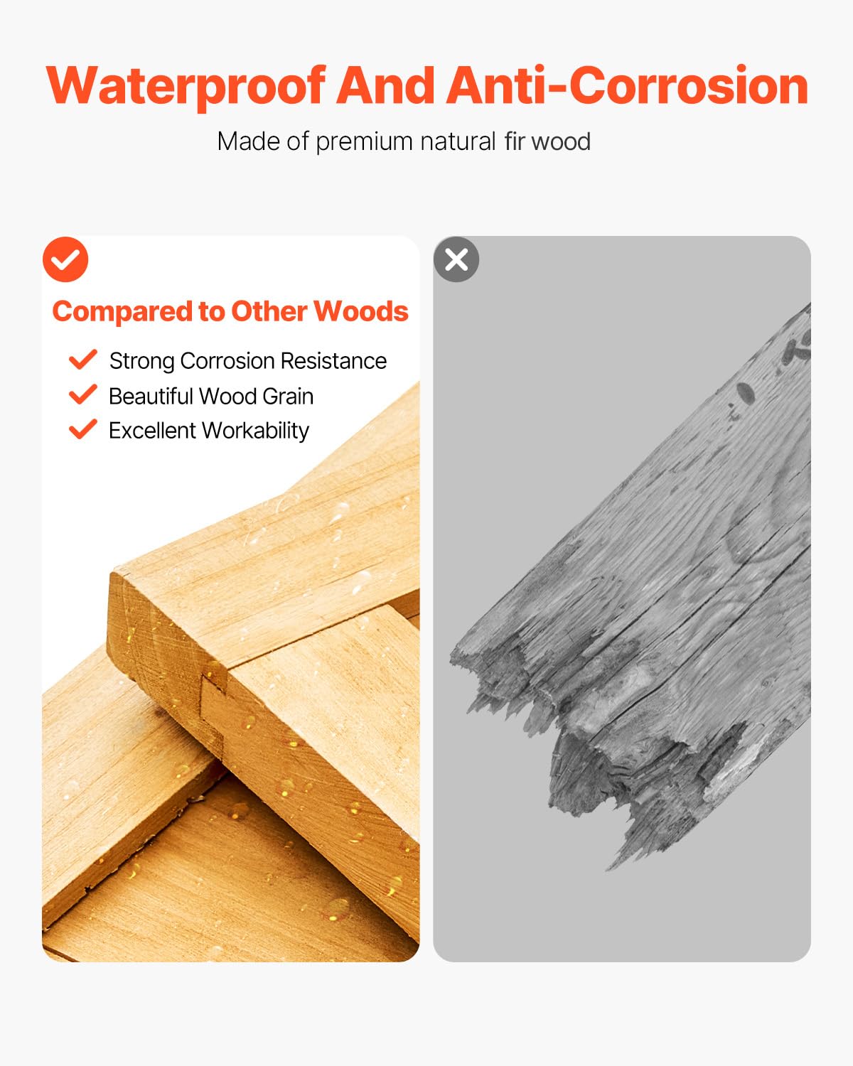 Large Wooden Outdoor Storage S - Gardening Tools reseña y precio