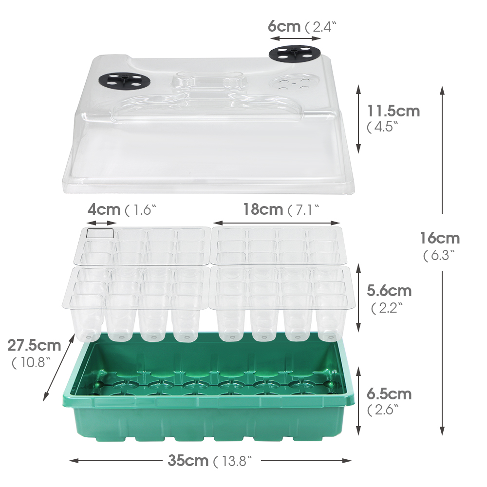 Warm Seedlings Box Heating Mat - Gardening Tools Kit reseña y precio
