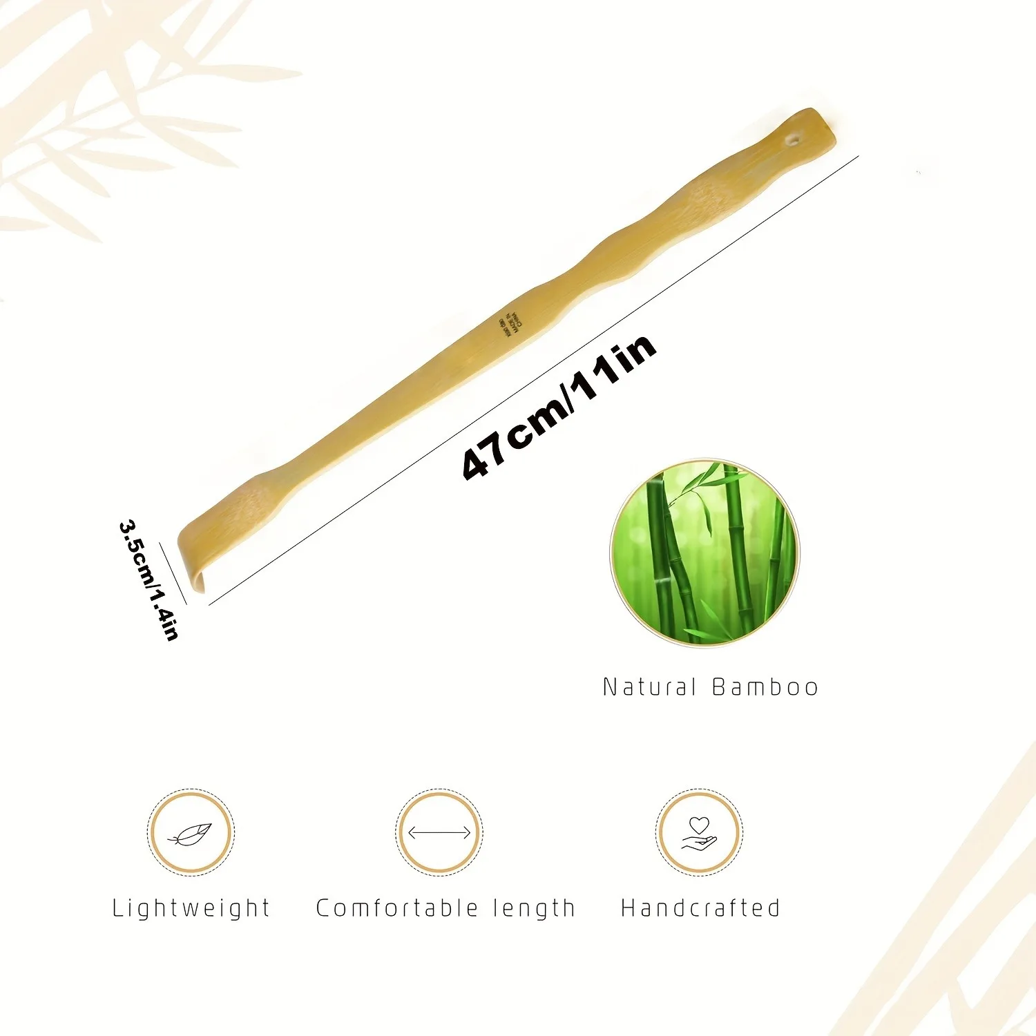 Bamboo Back Scratcher – Natura - Gardening Tools Long Handle reseña y precio