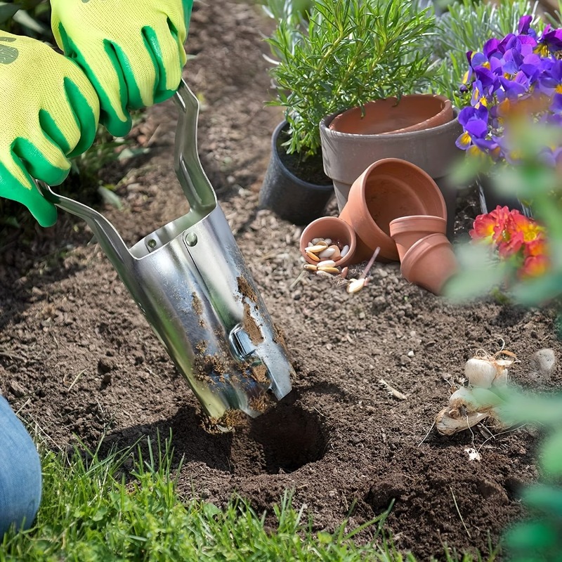 1-5PCS Handle Seedling Transpl - Gardening Tools Equipment reseña y precio