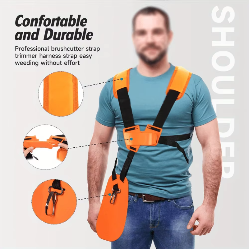 Double Shoulder Strap Lawn Mow - Gardening Tools Usa reseña y precio