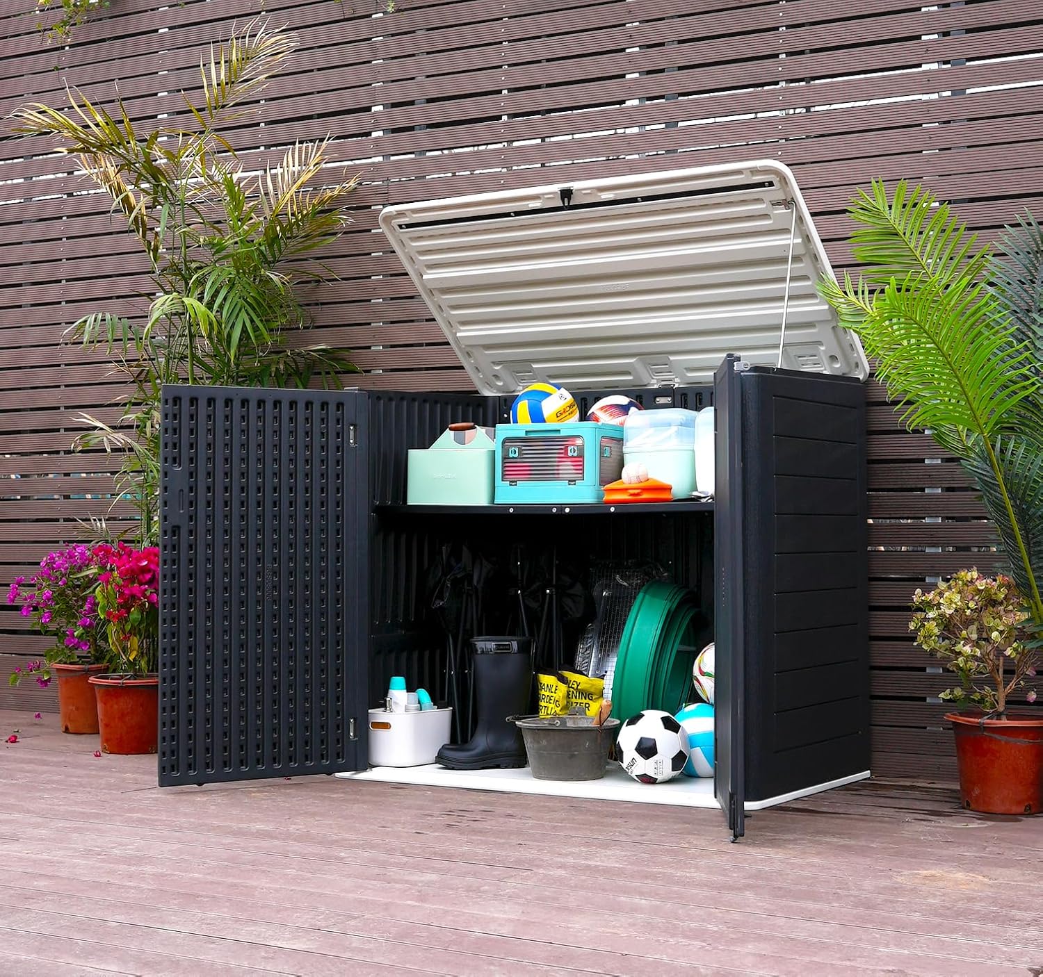 Weather-Resistant Horizontal O - Gardening Tools reseña y precio