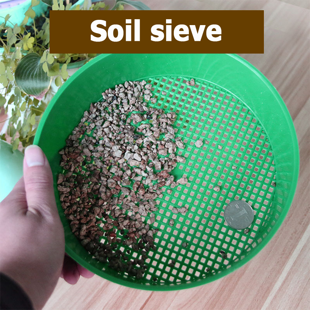 Plastic Soil Sieve Filter Mesh - Gardening Tools Equipment reseña y precio