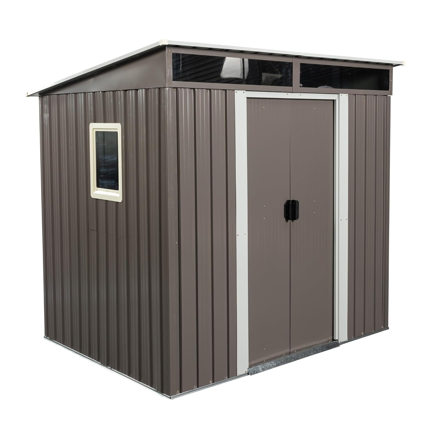 6X5 FT Outdoor Storage Shed, W - Gardening Tools reseña y precio