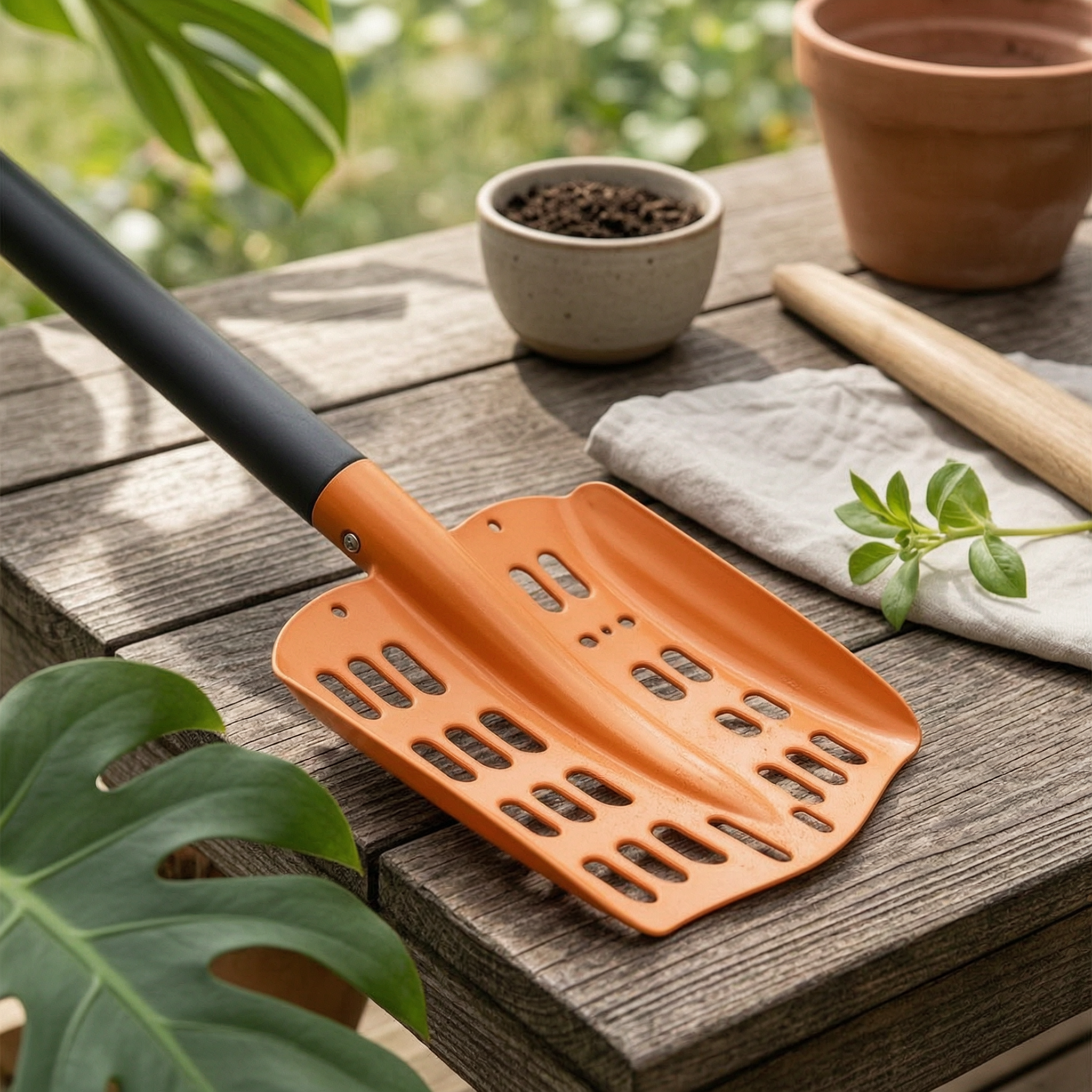 Soil Sifter Shovel Long Handle - Gardening Tools Long Handle reseña y precio