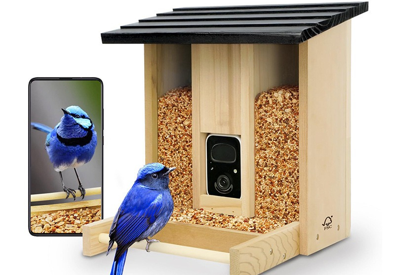 Bamboo wood intelligent bird f - Gardening Tools Definition reseña y precio