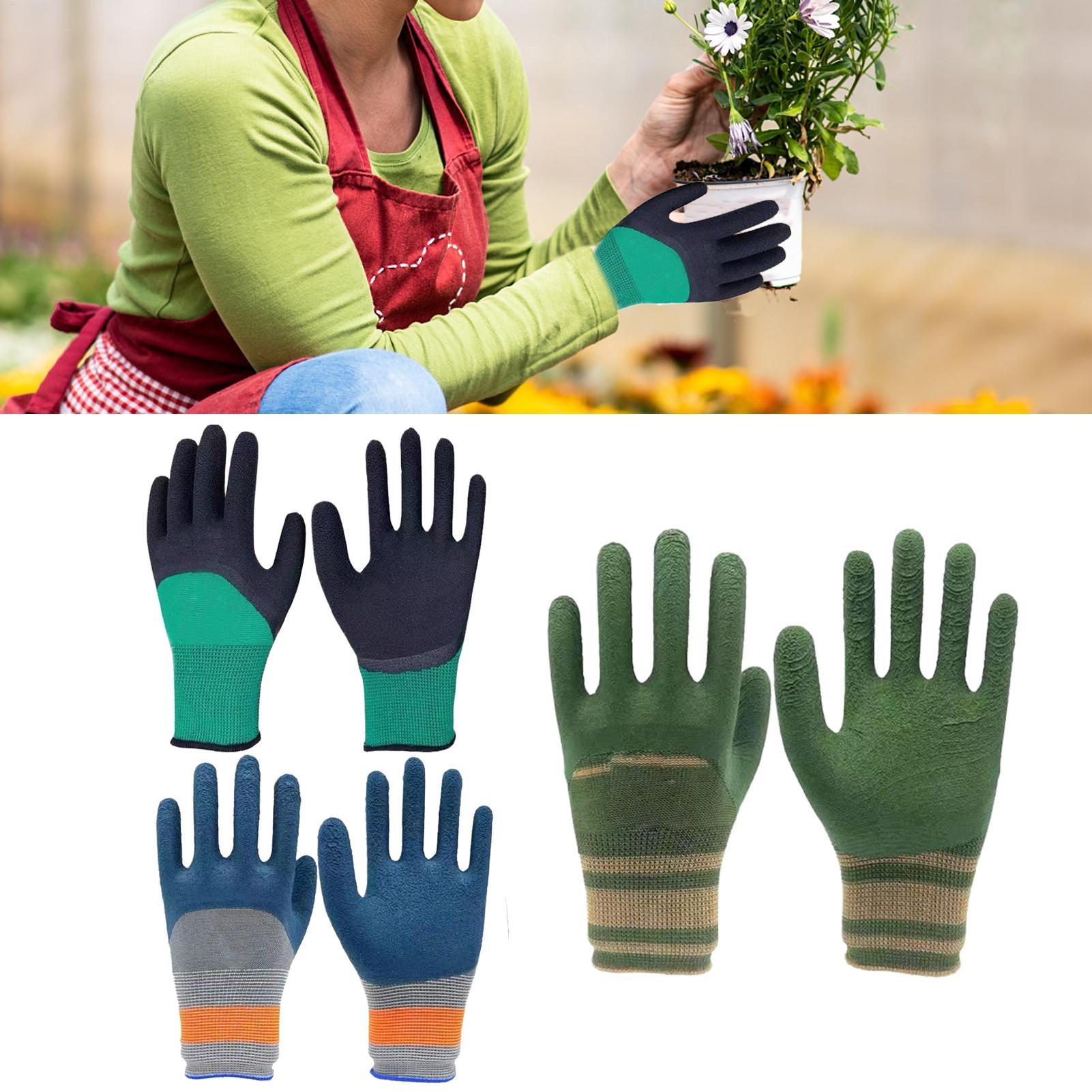1 pair Womens Gardening Gloves - Gardening Tools Women reseña y precio