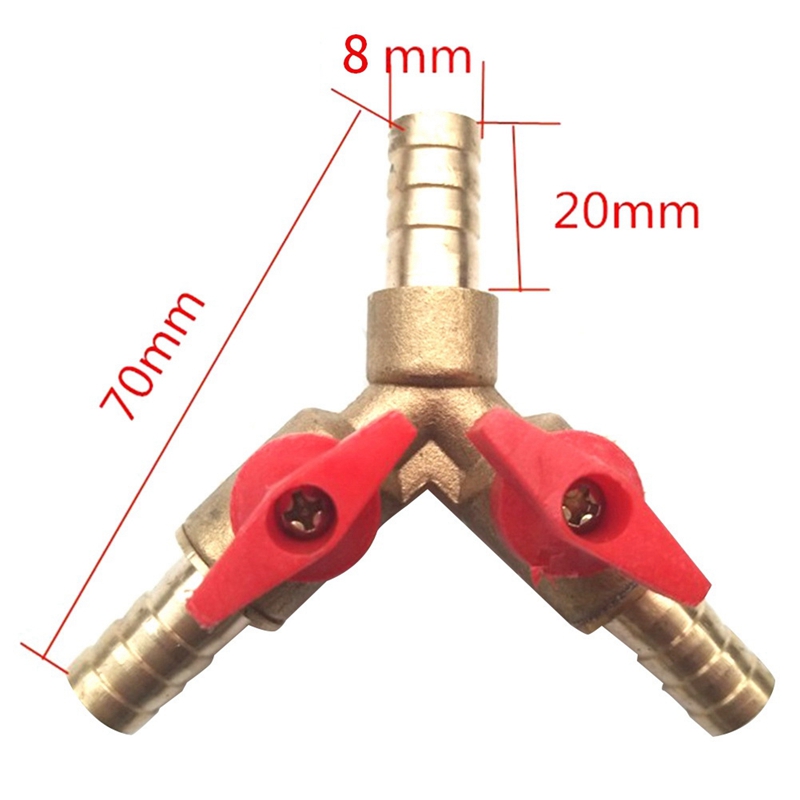 4Pcs 3 Way Shut Off Ball Valve - Gardening Tools reseña y precio